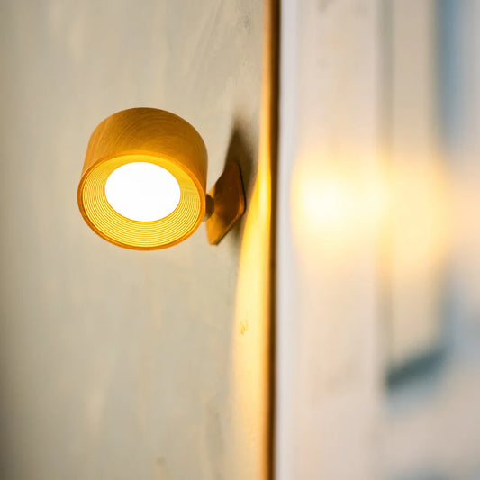 Lámpara de Pared Magnética Inalámbrica – Luz Rotatoria 360°