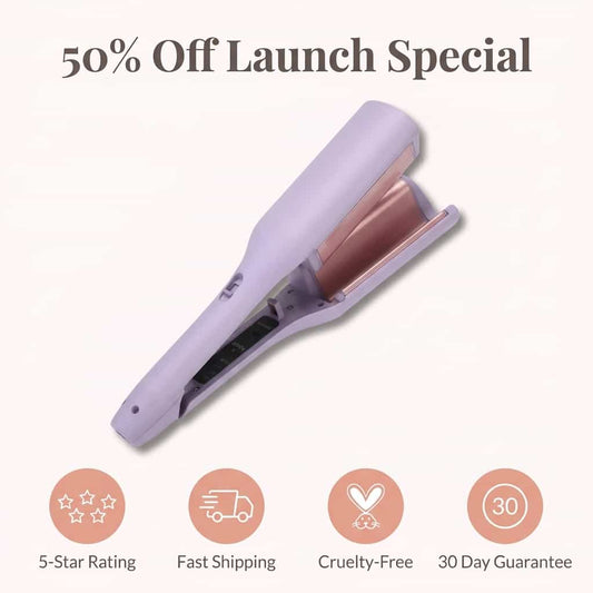 SmoothCurl™ - تجعيدات فرنسية بجودة صالون وبسهولة