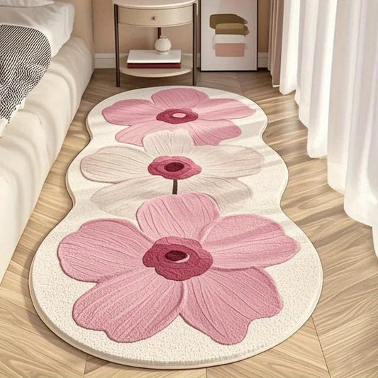FloralRug - Alfombra Floral Elegante para Mejoras Instantáneas en la Habitación