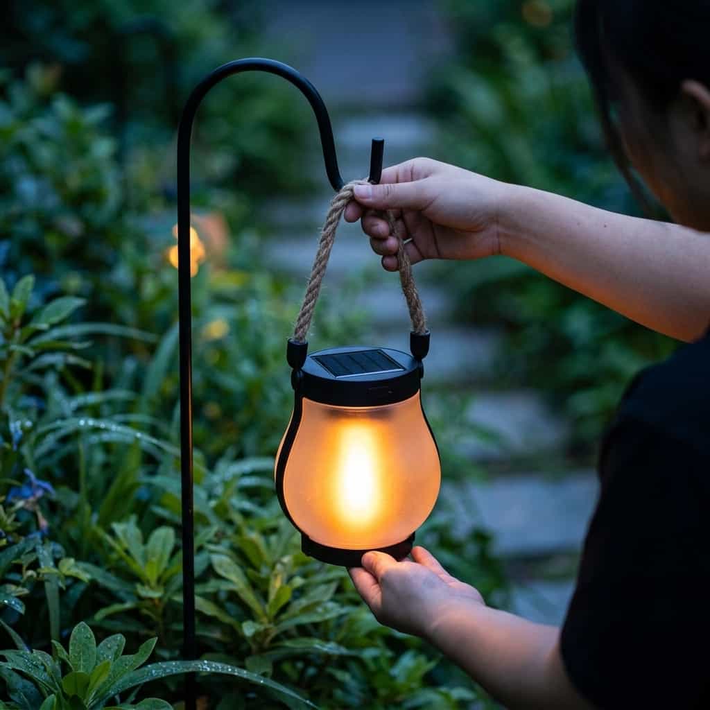 La Lanterne Solaire EverFlame - Une Flamme Parfaite, Chaque Nuit