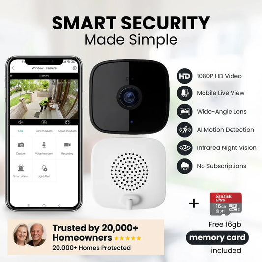 SafeView™ - The Smarter Window Camera For Your Home 🎥 Full HD 1080P - BrinoaSafeView™ - The Smarter Window Camera For Your Home 🎥 Full HD 1080PSafeView™ - The Smarter Window Camera For Your Home 🎥 Full HD 1080P