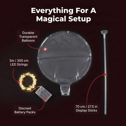 LED dekorativní balónky na párty